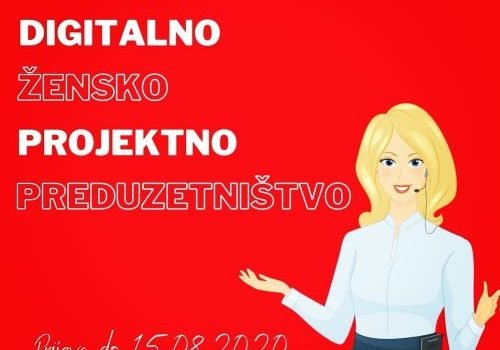 BESPLATNA ONLINE OBUKA “Digitalno žensko projektno preduzetništvo”