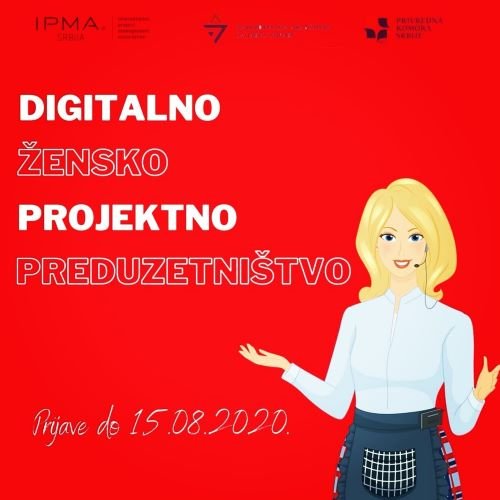 BESPLATNA ONLINE OBUKA “Digitalno žensko projektno preduzetništvo”