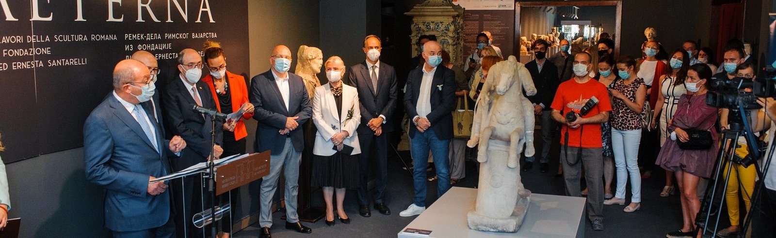 Otvorena izložba remek-dela rimskog vajarstva ROMA AETERNA u Zbirci strane umetnosti Muzeja grada Novog Sada