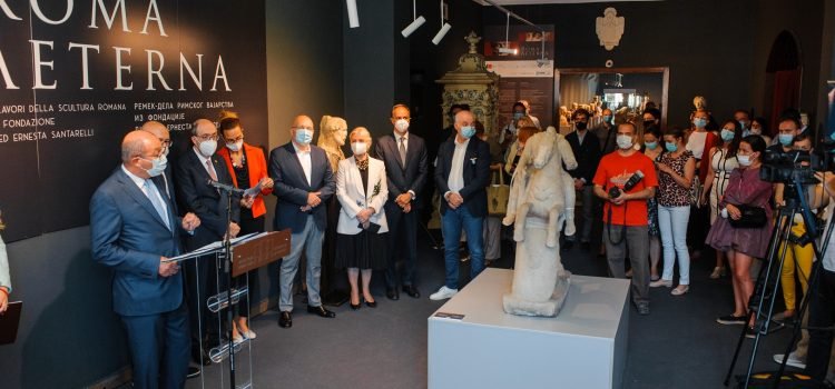 Otvorena izložba remek-dela rimskog vajarstva ROMA AETERNA u Zbirci strane umetnosti Muzeja grada Novog Sada