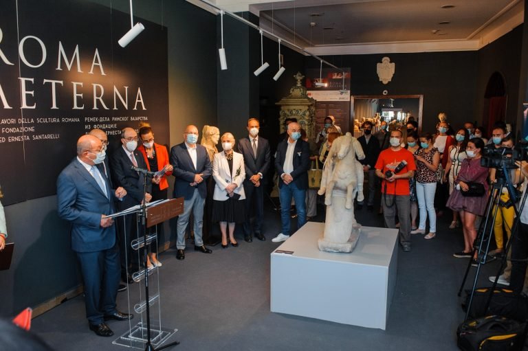 Otvorena izložba remek-dela rimskog vajarstva ROMA AETERNA  u Zbirci strane umetnosti Muzeja grada Novog Sada
