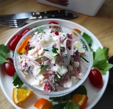 Salata kao glavni obrok: Kremasta praziluk salata