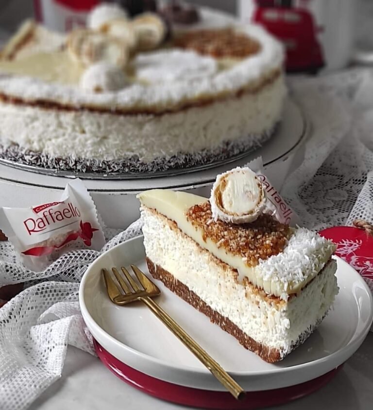 Cheesecake torta sa ukusom raffaella – domaća verzija