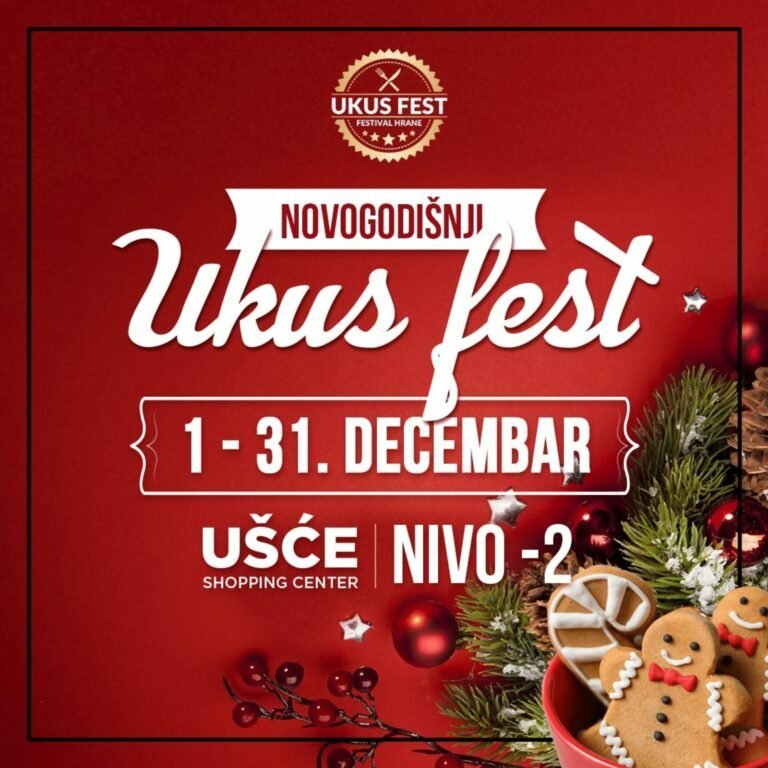 Praznični „Ukus Fest“ u TC Ušću