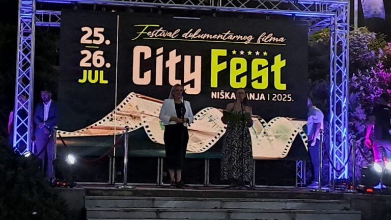 BRANKA BEŠEVIĆ GAJIĆ OSVOJILA GRAN PRI ZA NAJBOLJI MUZIČKI FILM NA CITY FESTU U NIŠKOJ BANJI